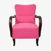 Art deco pink fotel