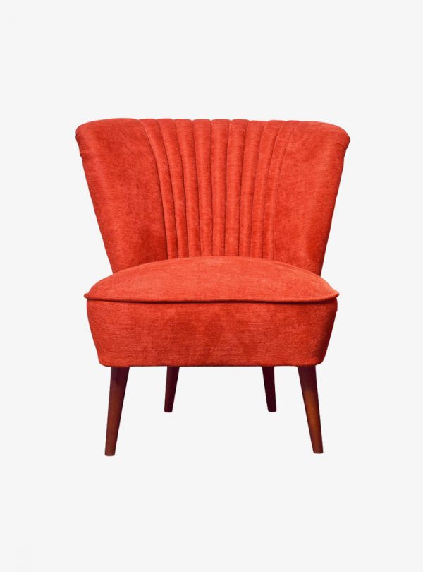 Piros Retro fotel