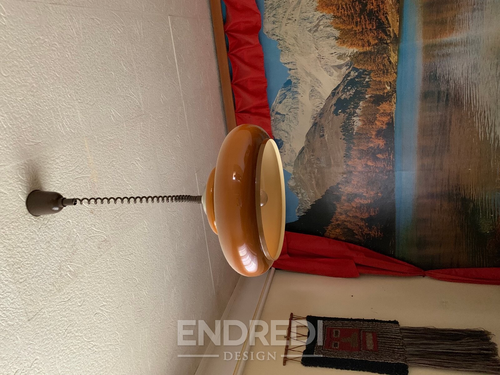 Mid-century modern magyar Pendant lámpa, 1960-as évek - Image 2