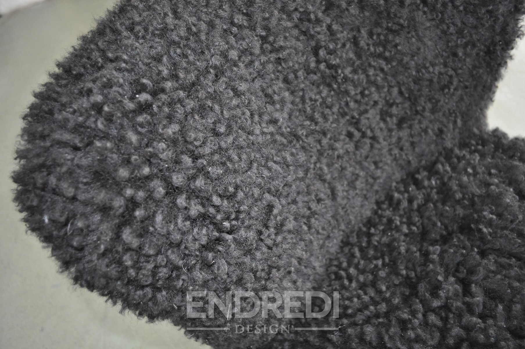 Mid-century Sheepskin koktél szék, 1960-as évek - Image 4