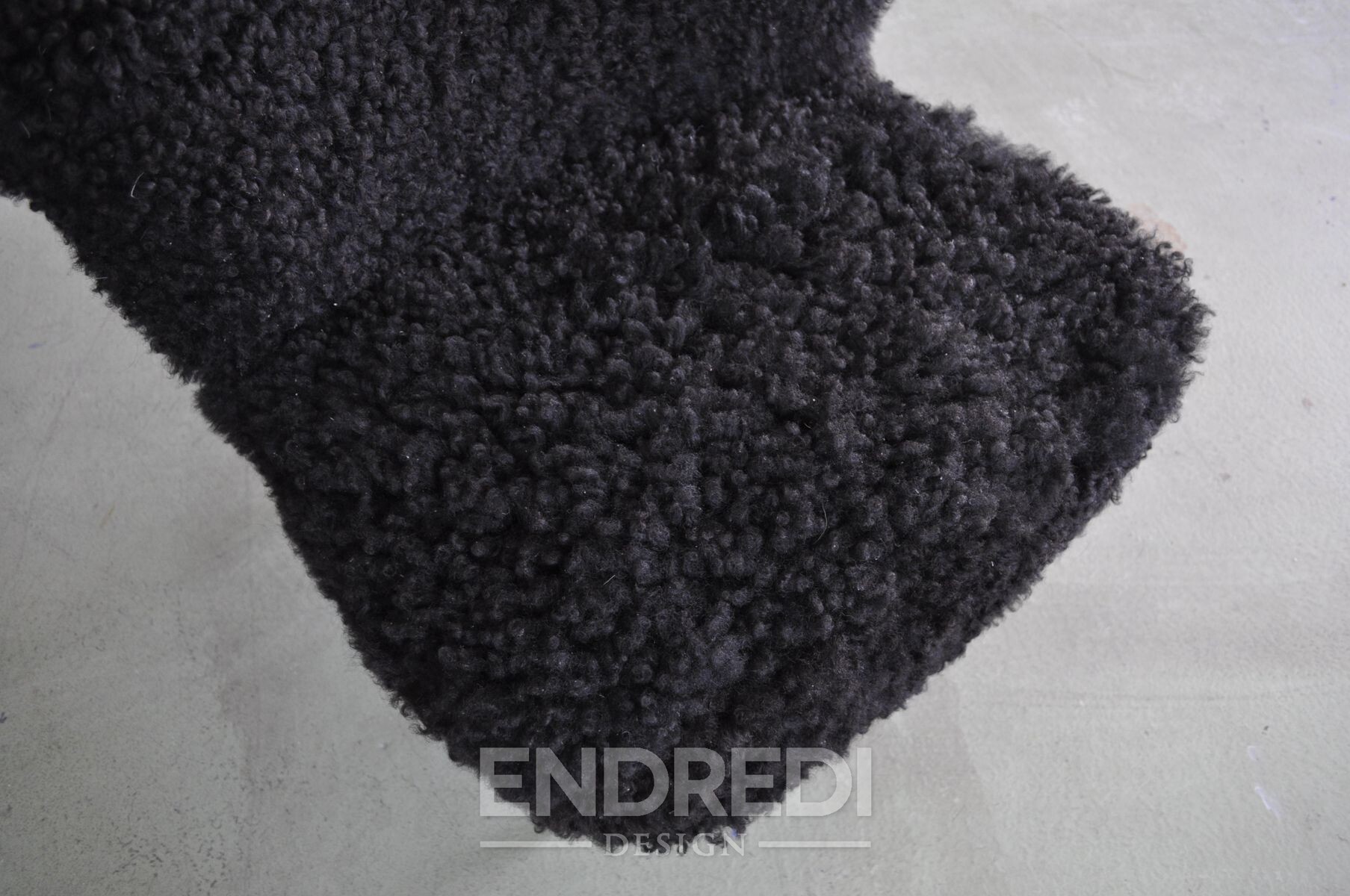 Mid-century Sheepskin koktél szék, 1960-as évek - Image 8