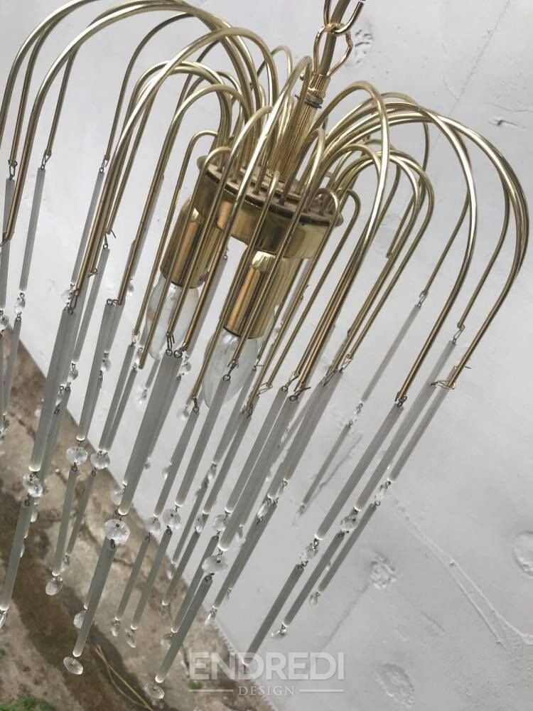 Vintage csillár — Paolo Venini — Eurolux - Image 7