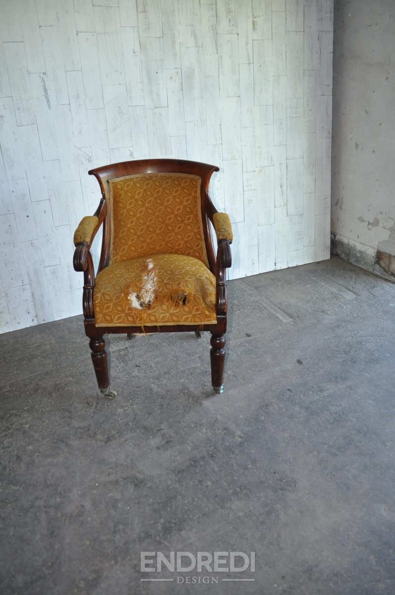 Antik biedermeier karosszék - Image 4