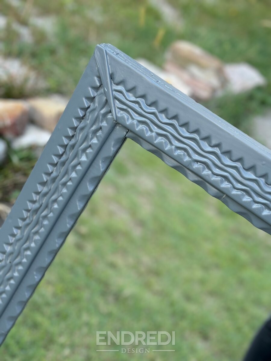 Antik faragott Mirrors, 1900-as évek, 2 darabos szett - Image 6