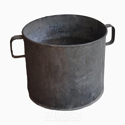 Horganyzott cink kaspó, 1950-as évek