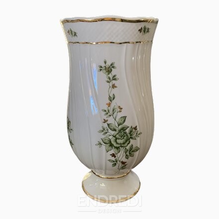 Magyar Holhaza porcelán váza, 1980-as évek