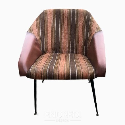 Mid-century fekete fém fotelek — Veb Seating bútorgyár Waldheim, 1960-as évek