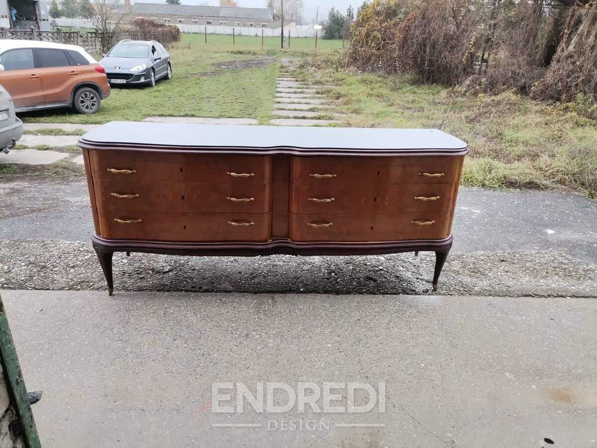 Mid-century olasz láda fiókokkal - Image 2