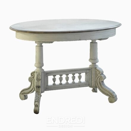 Ovális-alakú Salon dohányzóasztal, 1800-as évek