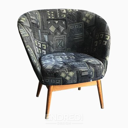 Szett: mid-century lakkozott fotelek — Arts és Crafts Company, 1960-as évek