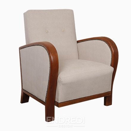 Vintage art deco magyar karosszék, 1930-as évek